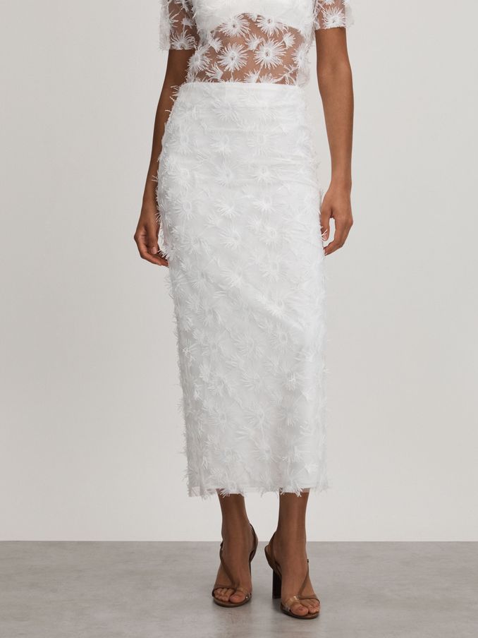 Anna Quan Skirt in White (B69051) | US$384
