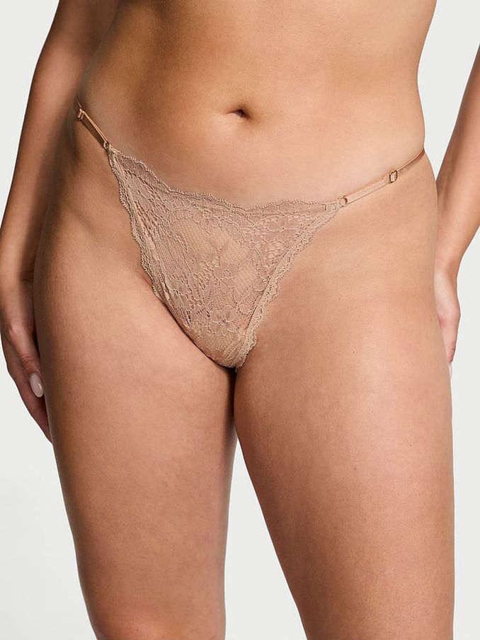 Praline Nude G String Lace Knickers (B76030) | €15.50