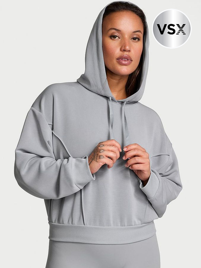 Starstruck Grey Featherweight Knit Hoodie (B77005) | €68