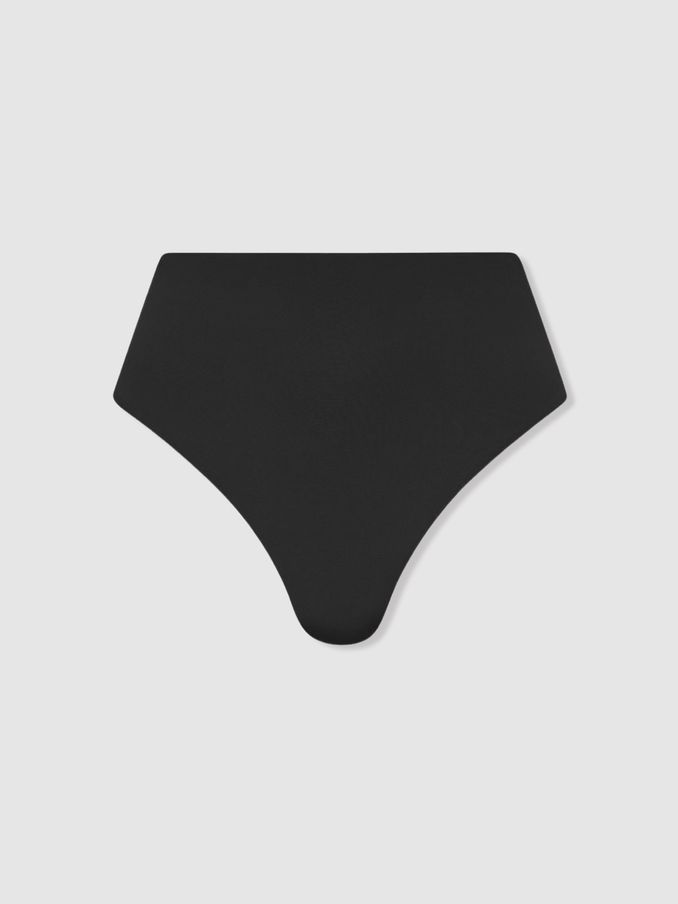 Bondi Born High Rise Bikini Bottoms in Black (B81996) | $117