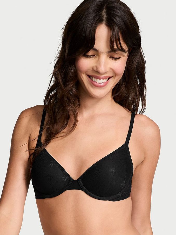 Black Lightly Lined Demi Bra (B83933) | €33
