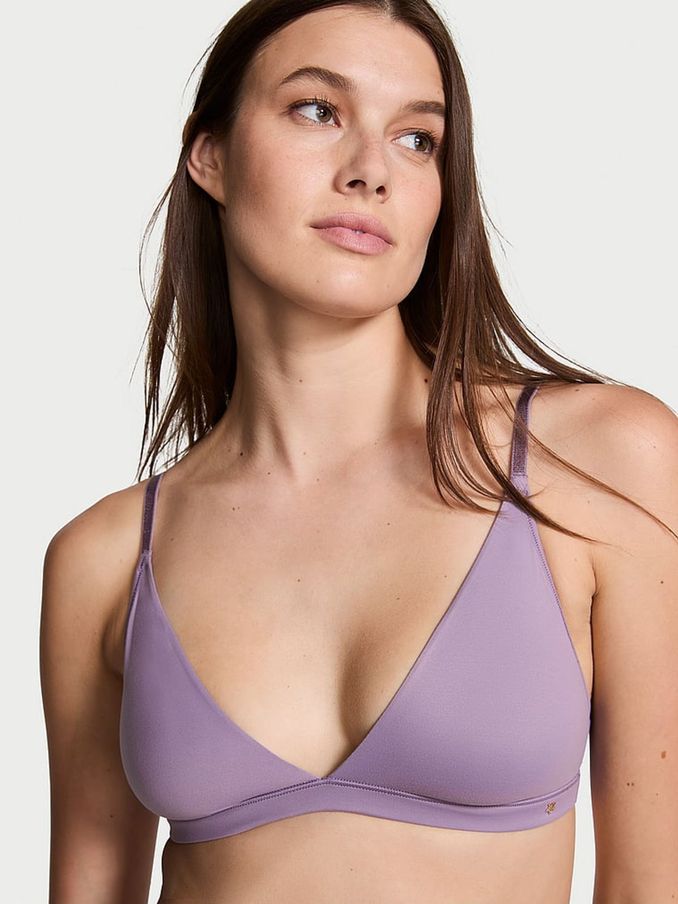 Frozen Plum Purple FeatherSoft™ Triangle Bralette (B84570) | €15