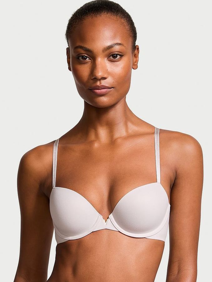 Silver Pearl Grey Lightly Lined Demi Bra (B86384) | €52