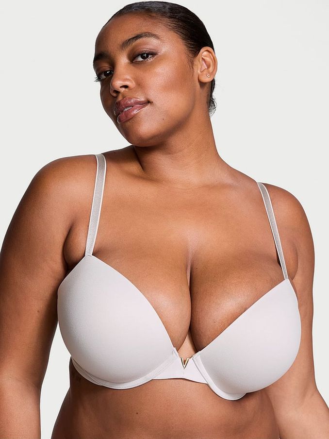 Silver Pearl Grey Push Up Bra (B89477) | €52