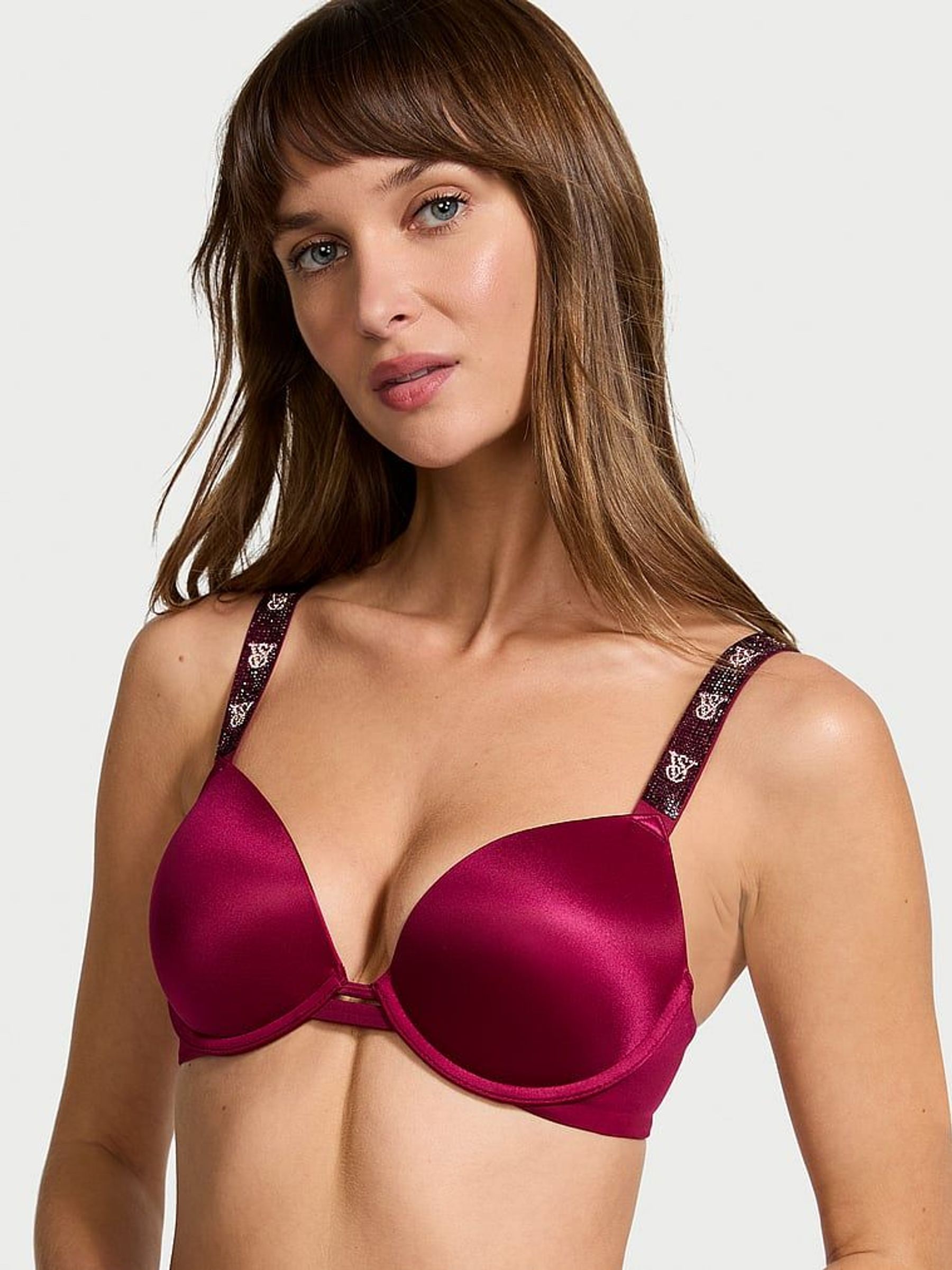 Campari Red Push Up Shine Strap Bra (B90670) | €33