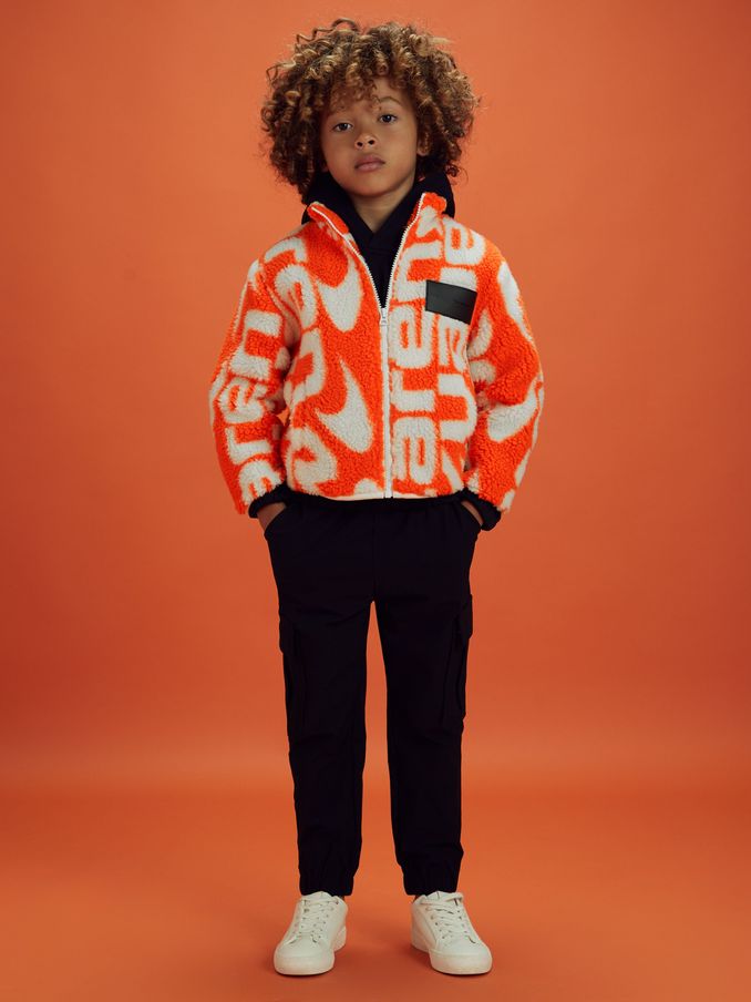 9-13 yrs McLaren F1 Zip-Through Fleece Jacket in Papaya (B93413) | €73