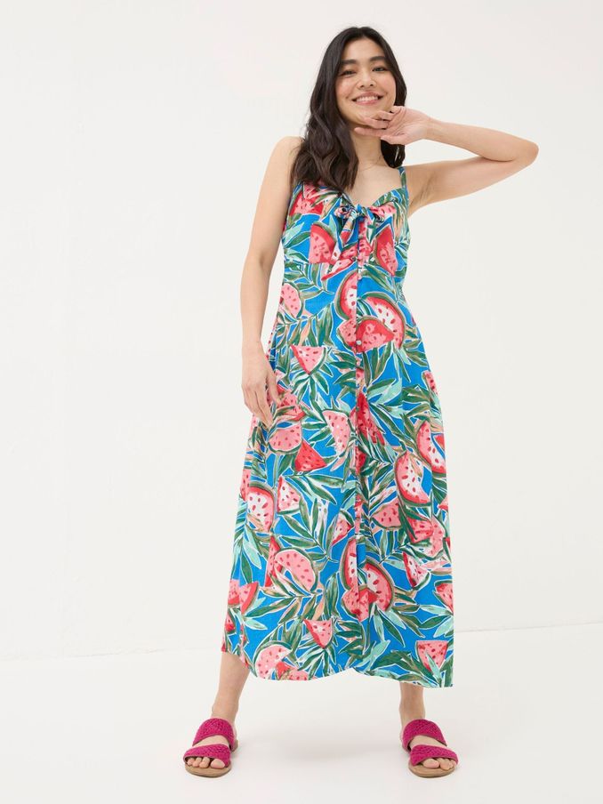 Phoebe Blue Watermelons Midi Dress (B99937) | €41