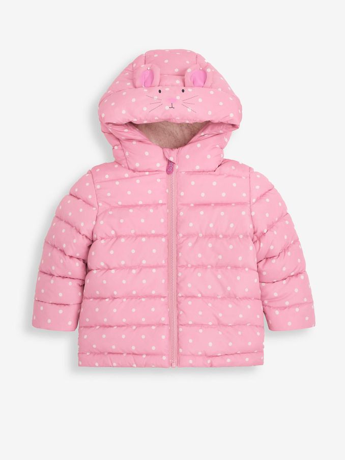 Pink Spot Mouse Puffer Jacket (C00214) | $43 - $48