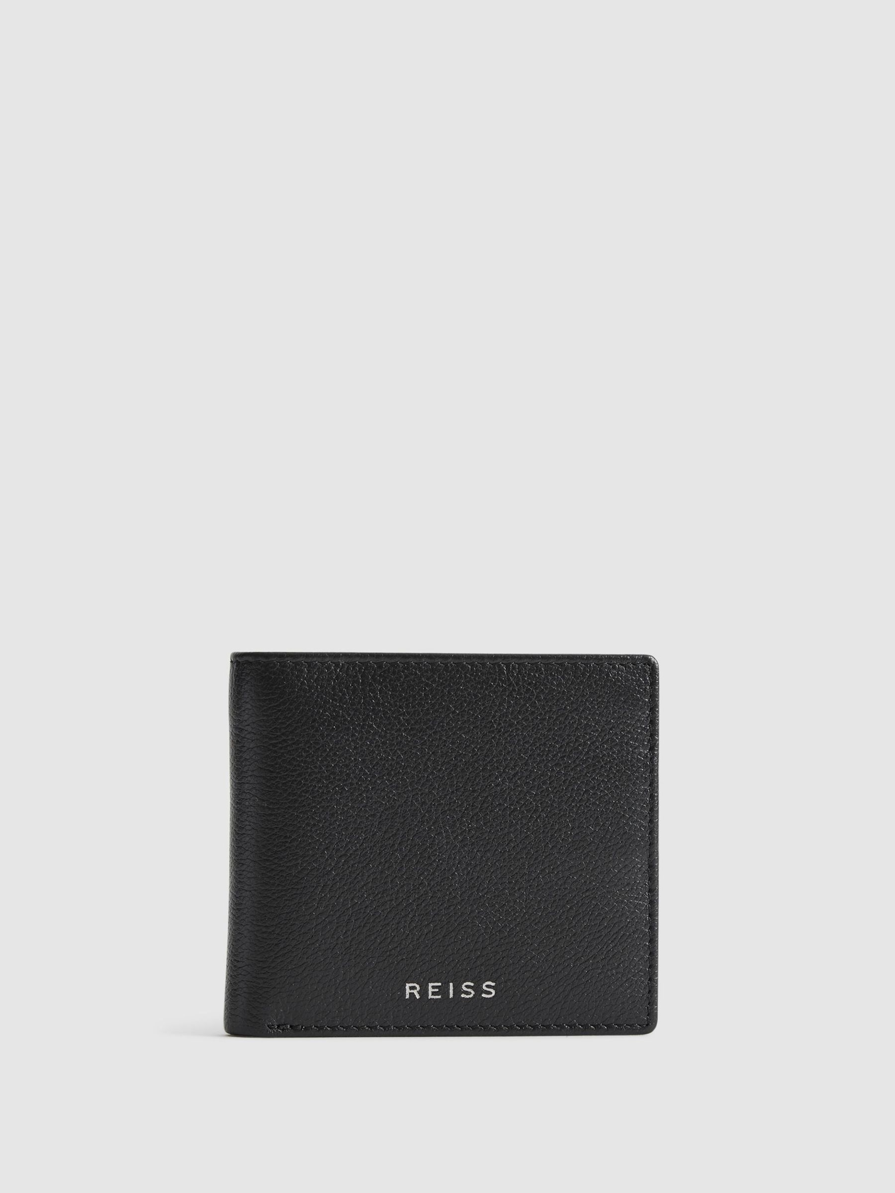 Leather Wallet in Black (C37663) | 255 SAR