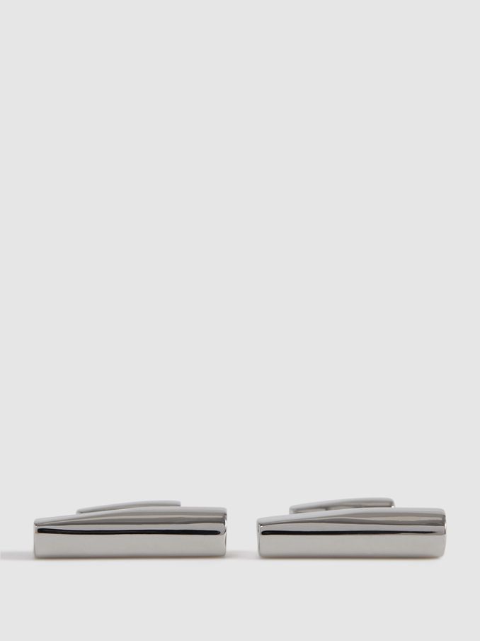 Bar Cufflinks in Silver (C38290) | €85