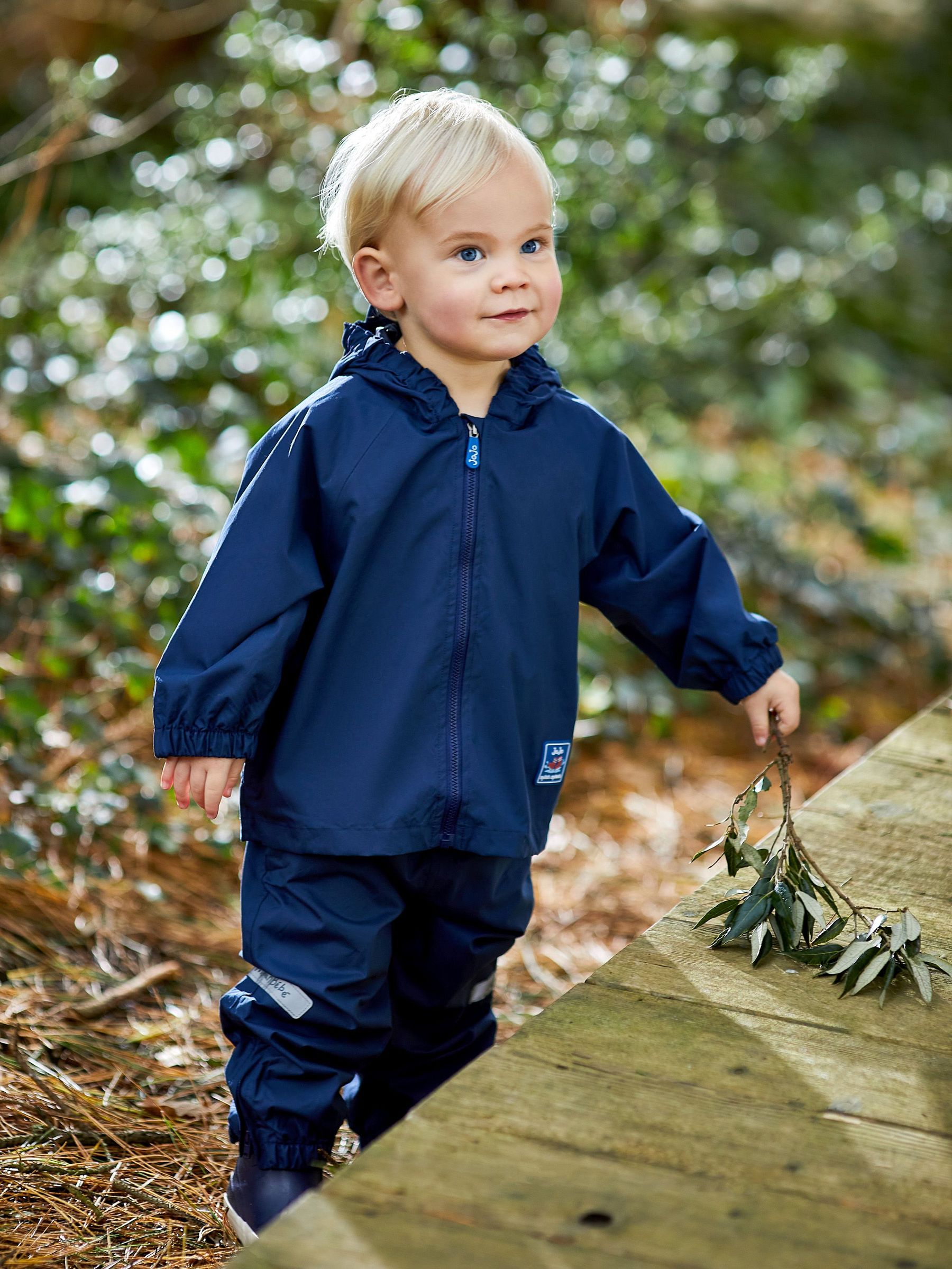Navy Blue Pack-Away Waterproof Trousers (C40479) | $38 - $40