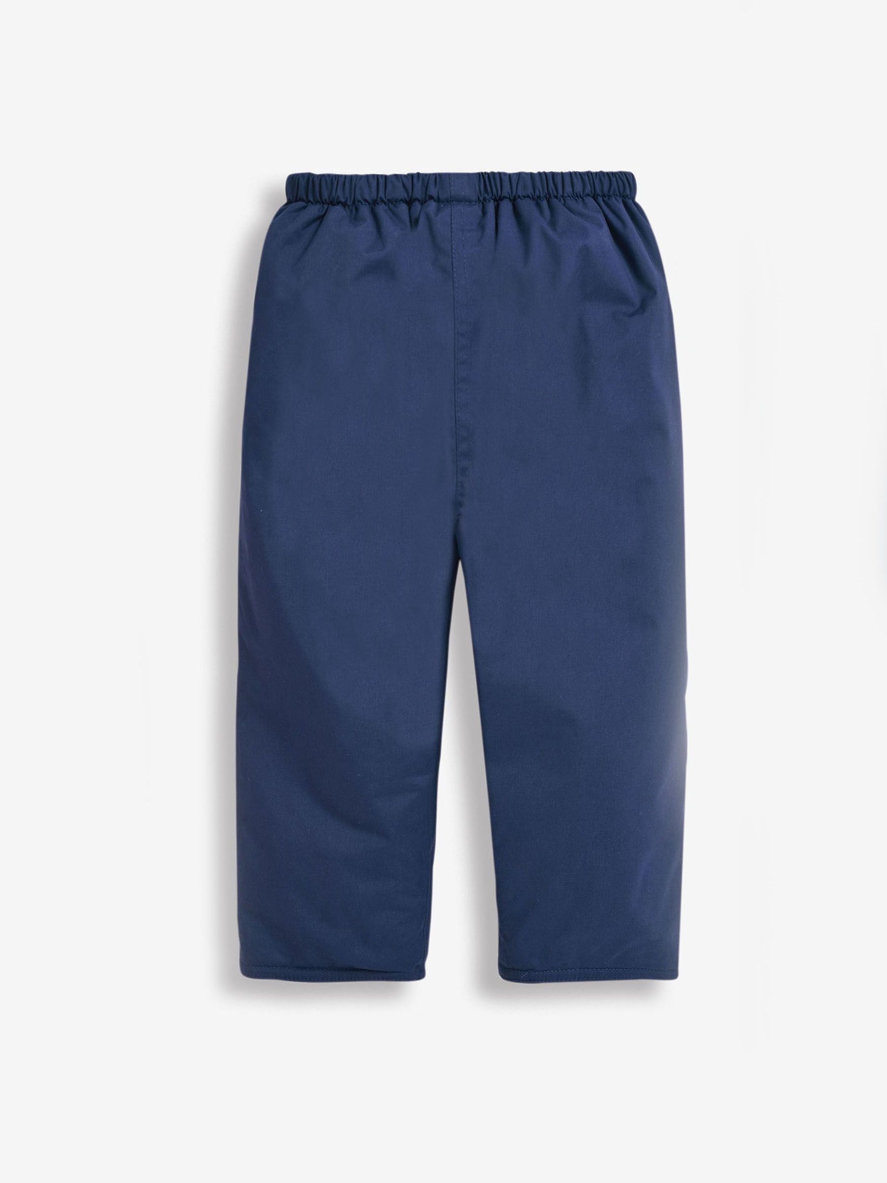 Navy Blue Waterproof Fleece Lined Pull-Up Trousers (C47530) | $45 - $47