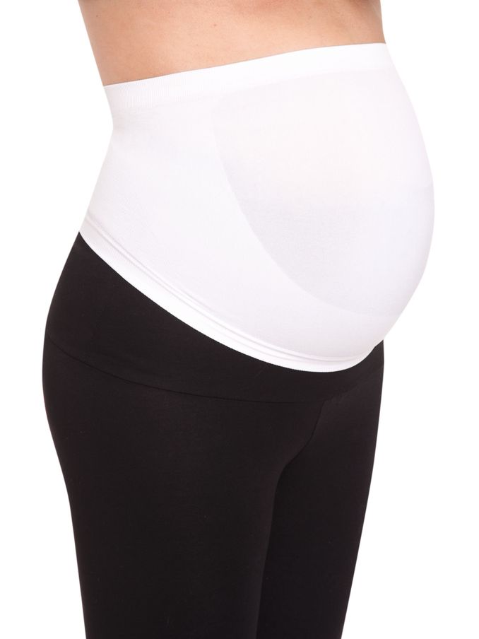 White Seamless Bump Support Band (C56026) | $24