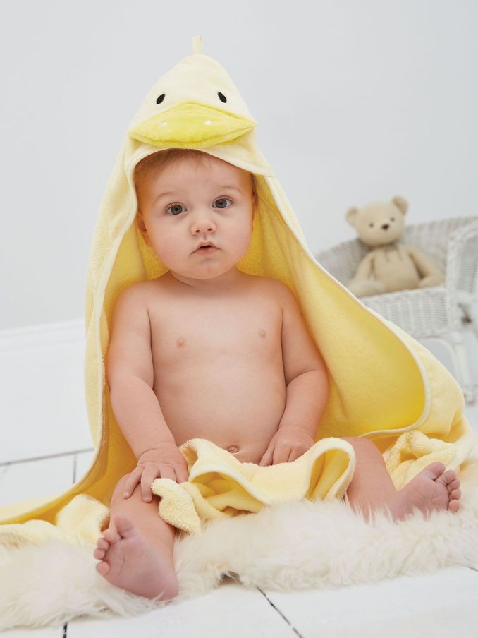 Duck Character Hooded Towel (C85199) | $21