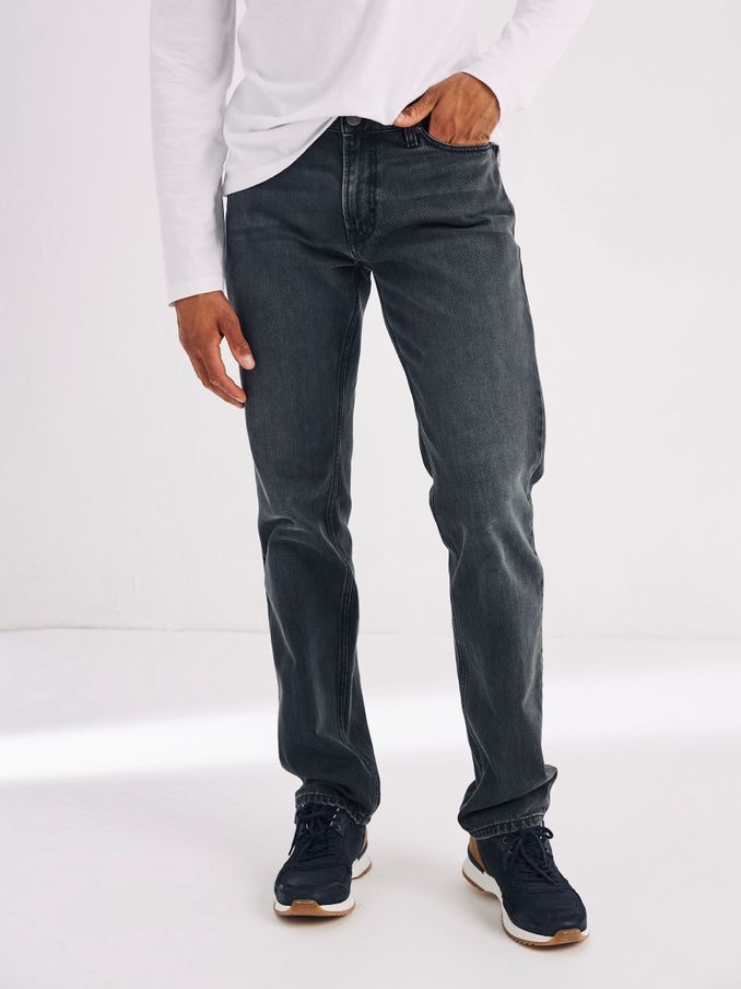 Grey Straight Jeans (C85564) | €25