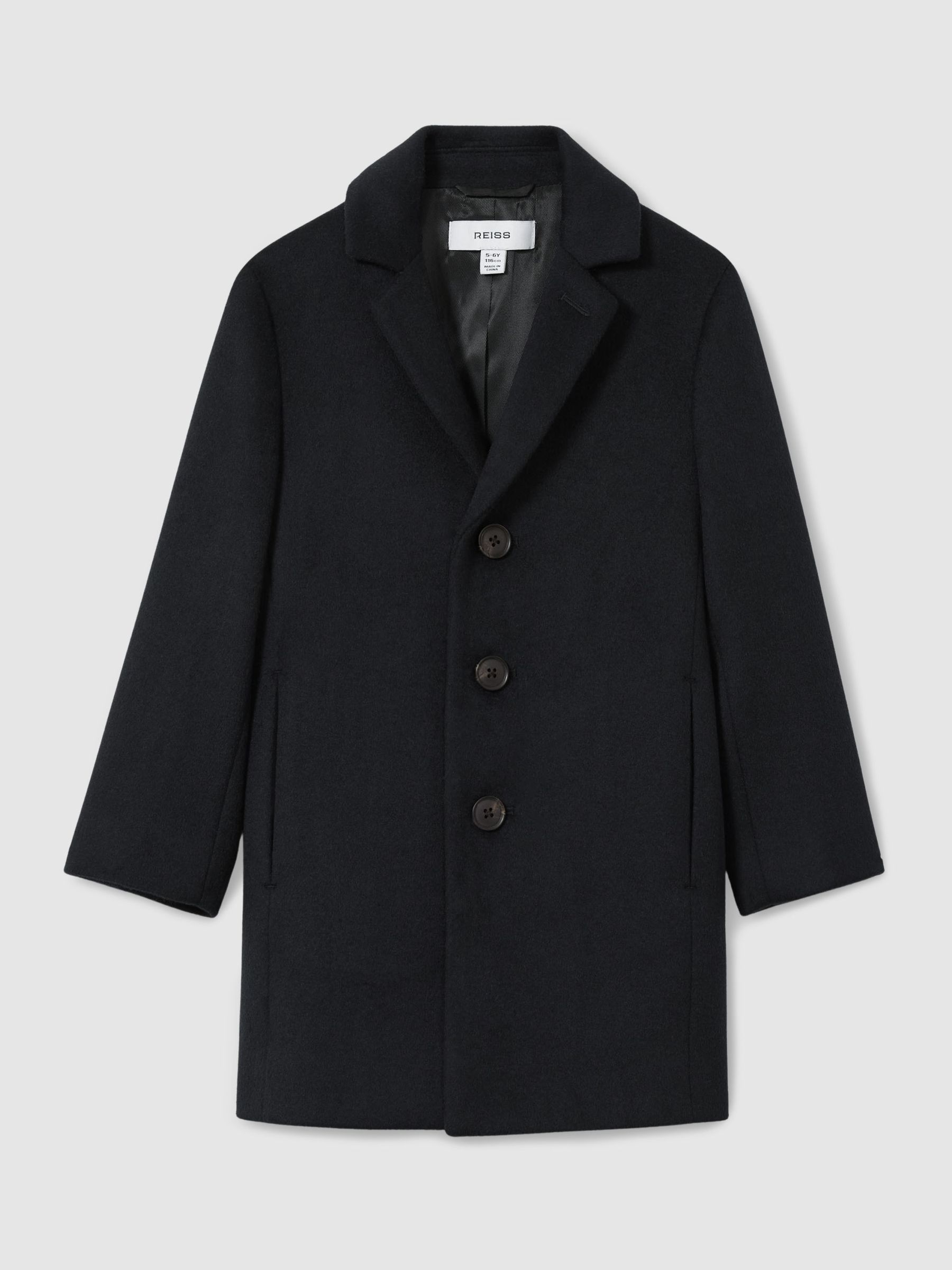13-14 yrs Single Breasted Overcoat in Navy (D16288) | € 155