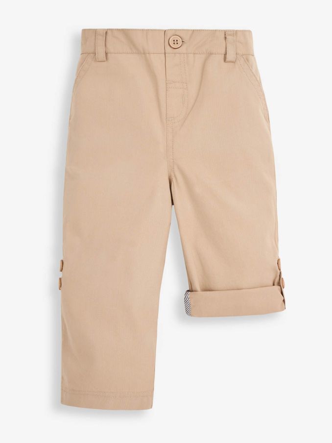 Natural Twill Convertible Chinos (D18237) | $12
