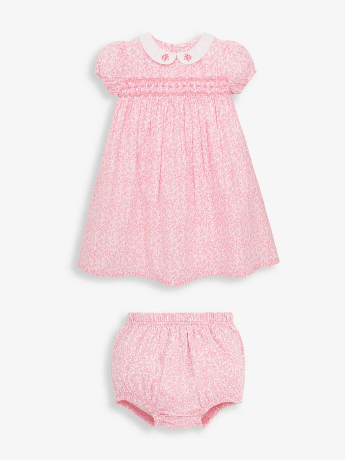 Pink 100% Cotton Dress (D18708) | $21
