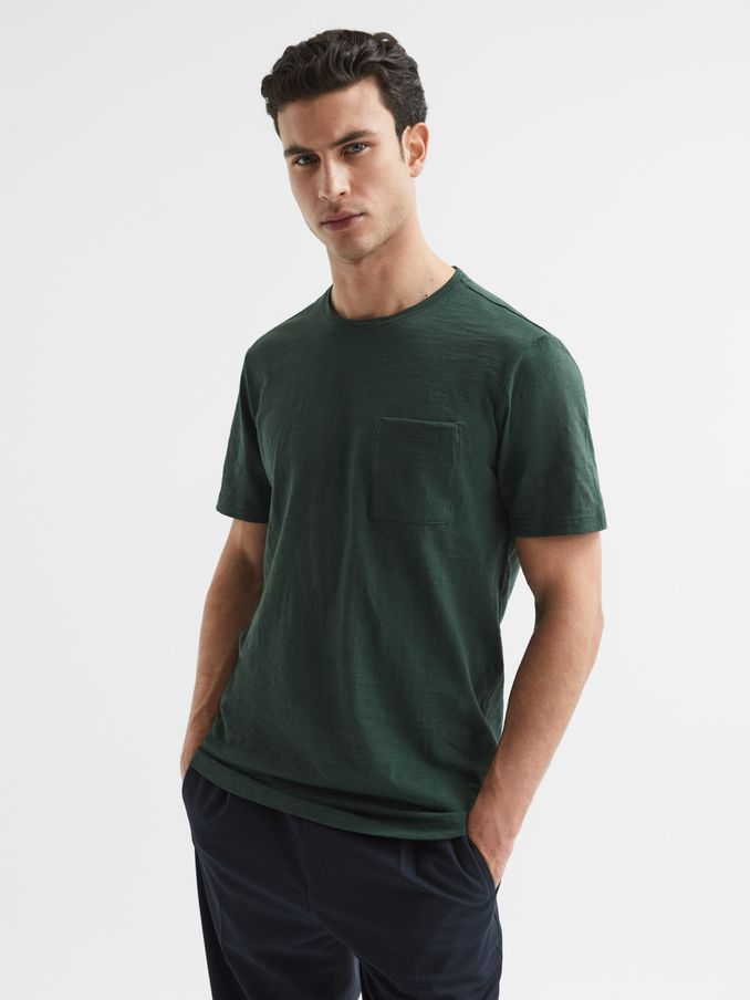 Paige Short Sleeve T-Shirt in Shadow Fields (D24274) | €135