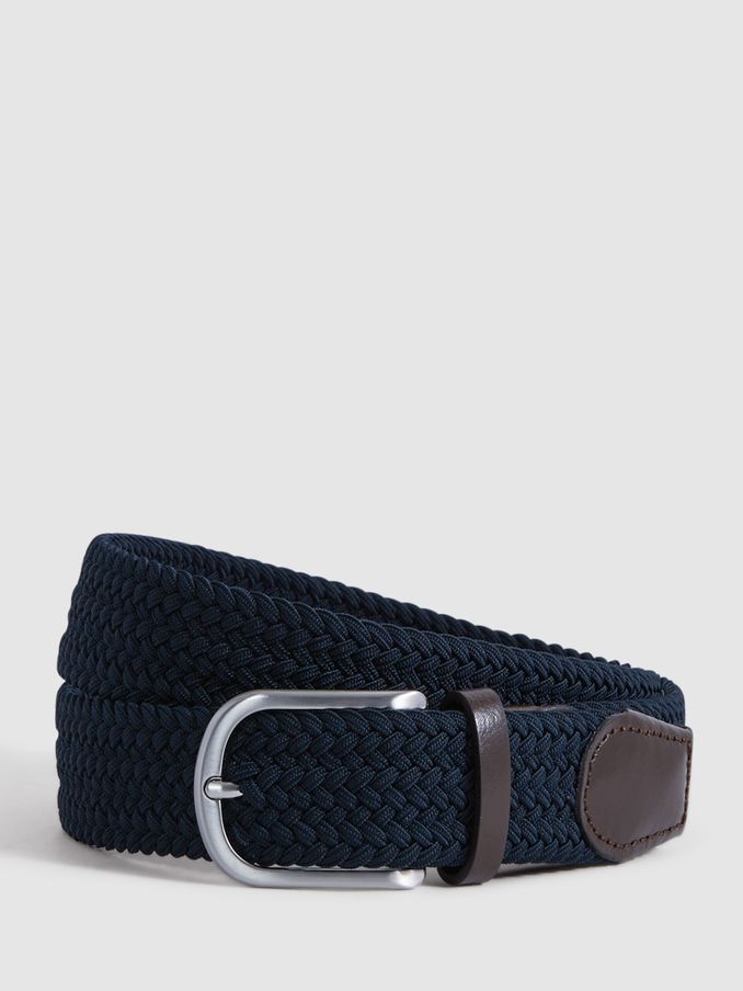Woven Belt in Navy (D28899) | €36