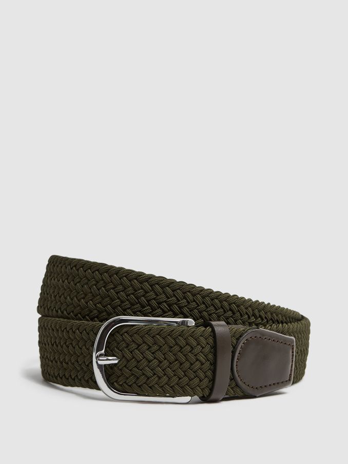Woven Belt in Khaki (D29778) | €41