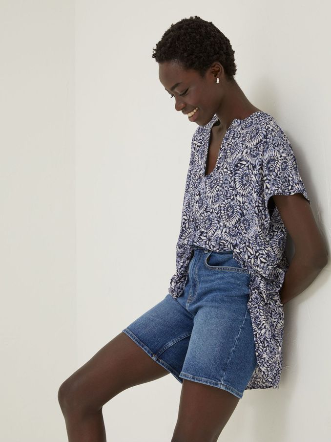 Blue Piper Batik Tunic (D57539) | €32