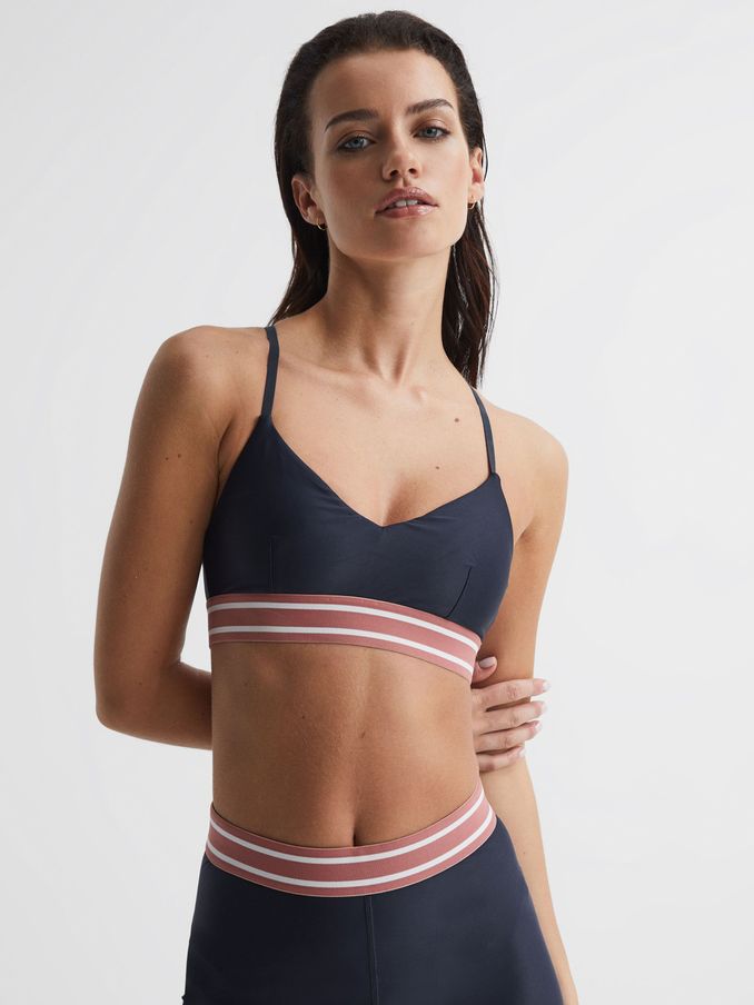 Soutien-gorge de sport The Upside bleu marine (D57949) | 47 €