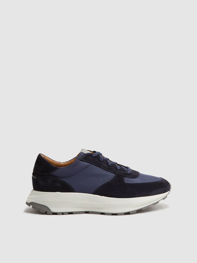 Unseen Trinity Tech Trainers in Blue/Navy (D57978) | ₪466