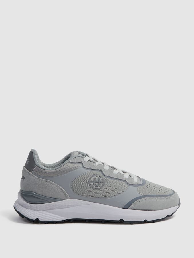 Unseen Spartan Tech Trainers in White/Grey (D57981) | €110