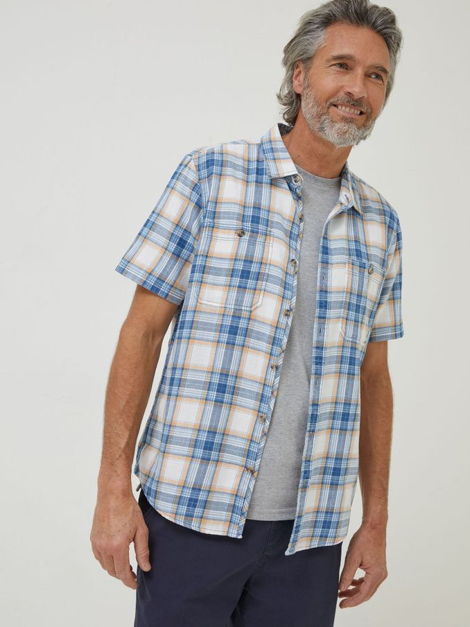 Blue Westly Check Shirt (D60965) | €32