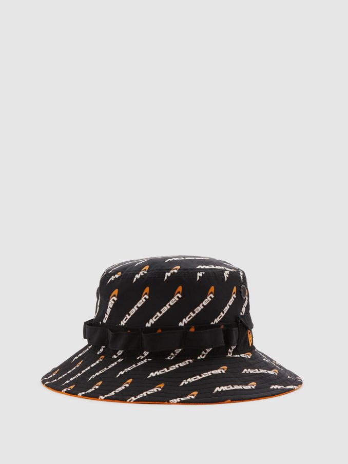 McLaren F1 Printed Bucket Hat in Black (E04282) | €57