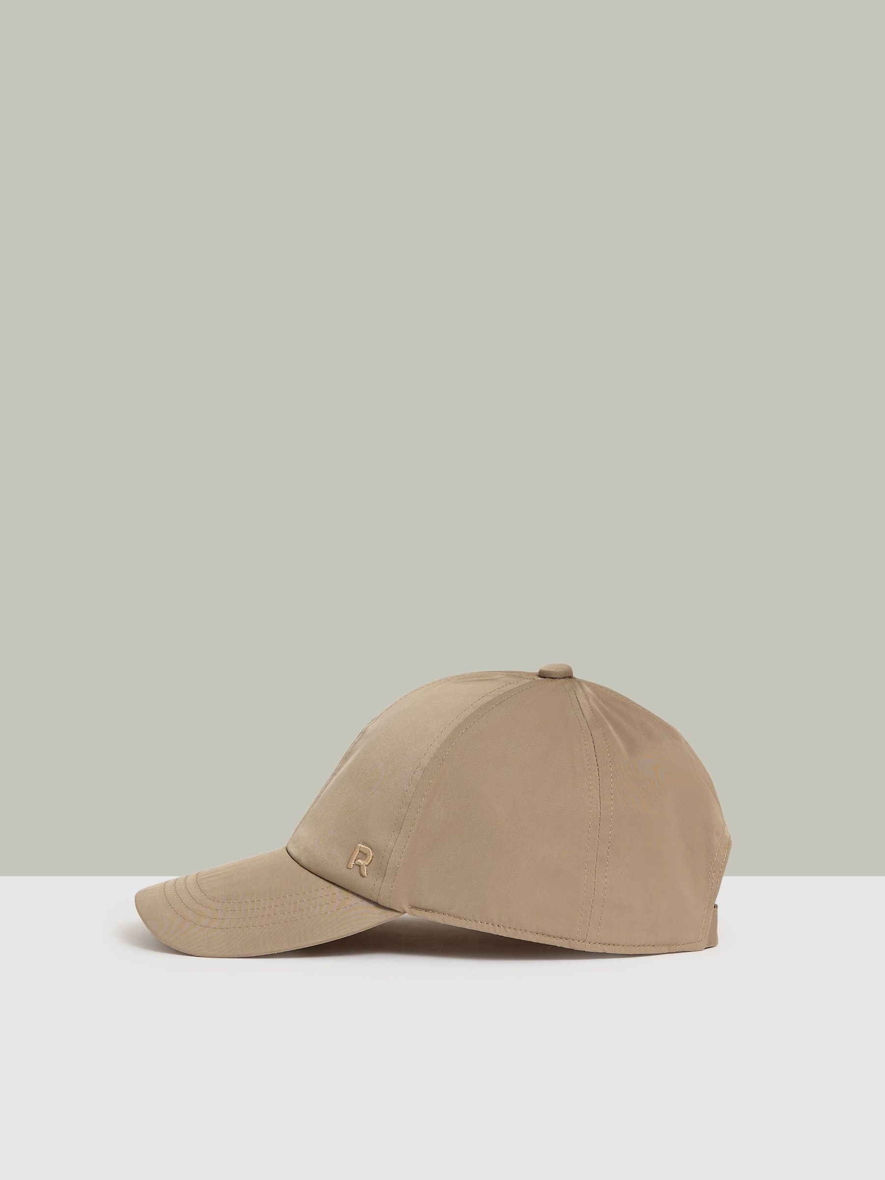 Adjustable Embroidered Logo Baseball Cap in Taupe (E11073) | US$75