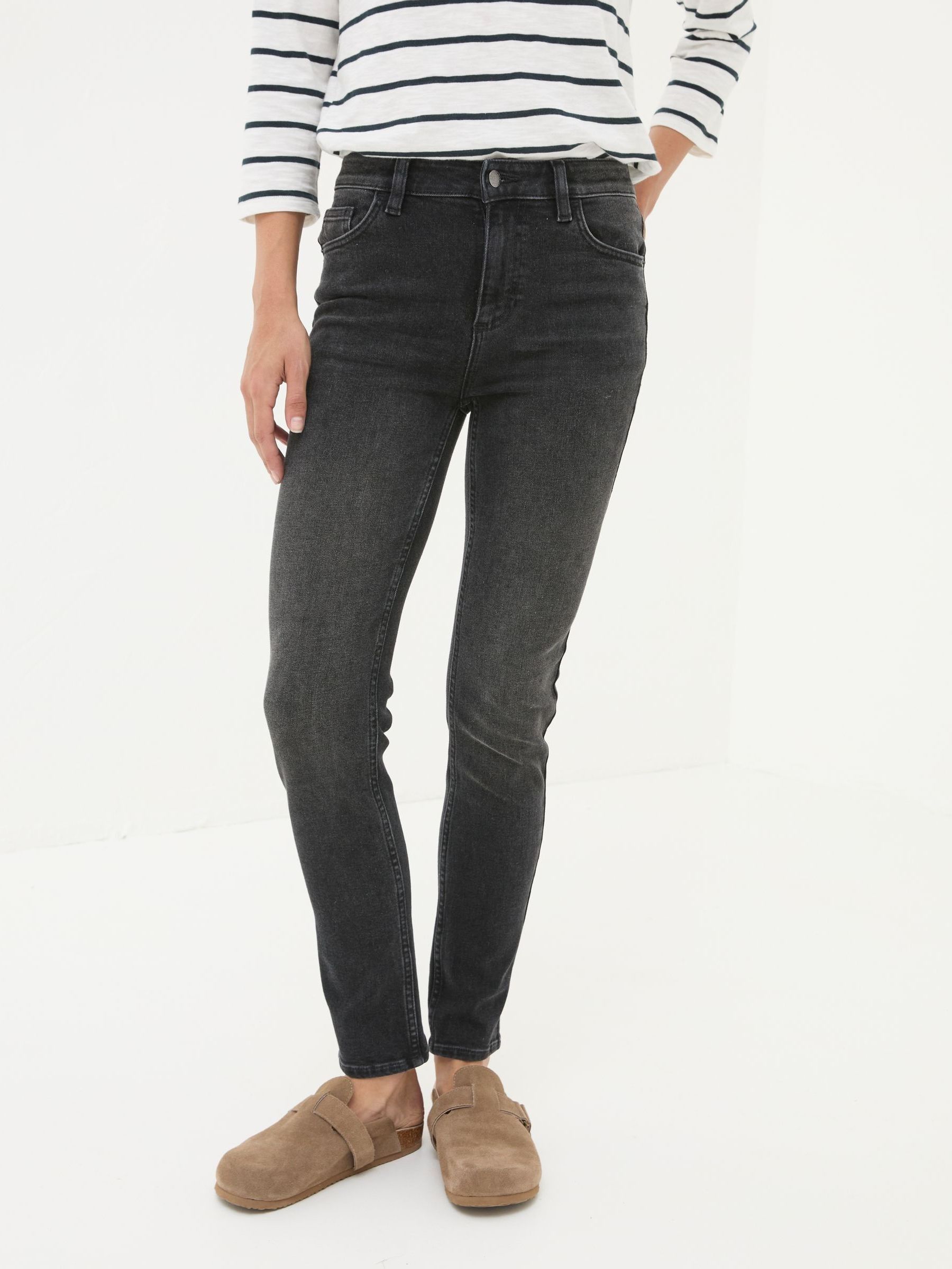 Sway Washed Black Slim Jeans (E13461) | €65