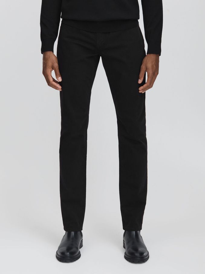 Paige Straight Leg Jeans in Black (E13755) | €330