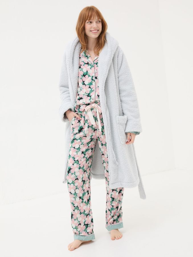 Snuggle Grey Dressing Gown (E13926) | €46