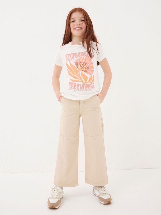 Natural Flowers Graphic T-Shirt (E17778) | $12