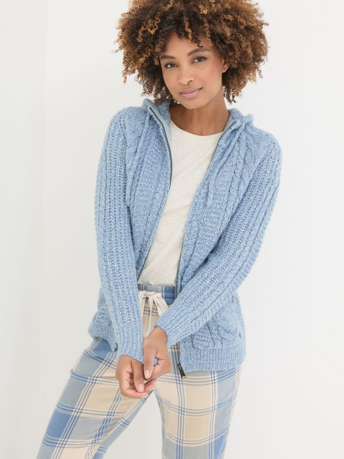 Alicia Blue Hoodie (E23541) | €50