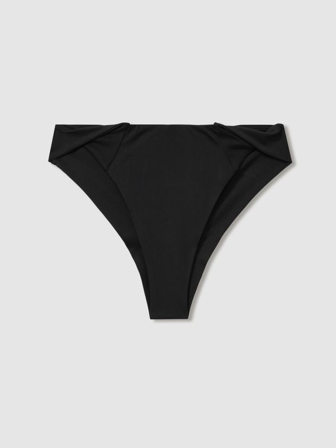 Underwear Twist Detail Bikini Bottoms in Black (E26057) | €35