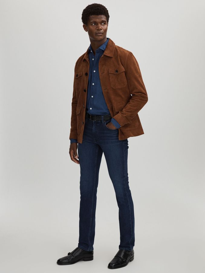 Paige Slim Fit Stretch Jeans in Rolland (E26059) | US$197