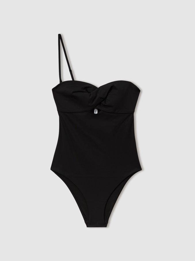 Underwear Bandeau Swimsuit in Black (E26060) | €85