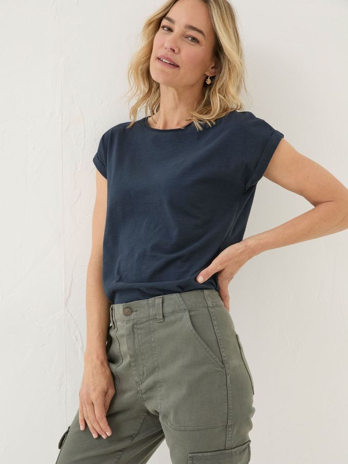 Ivy Navy T-Shirt (E26785) | $38