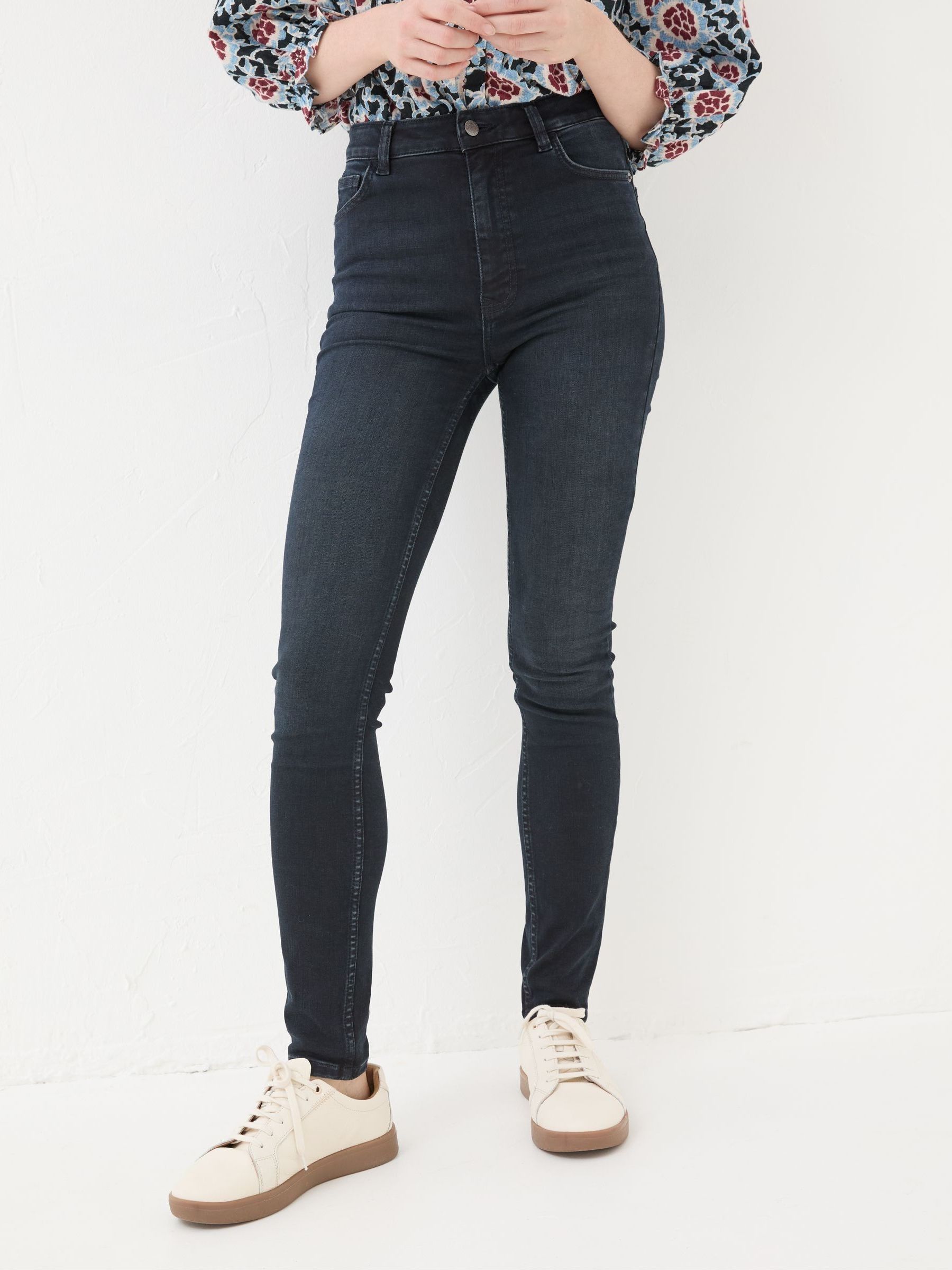 Harlow Denim Dark Blue Highwaist Skinny Jeans (E26801) | €65