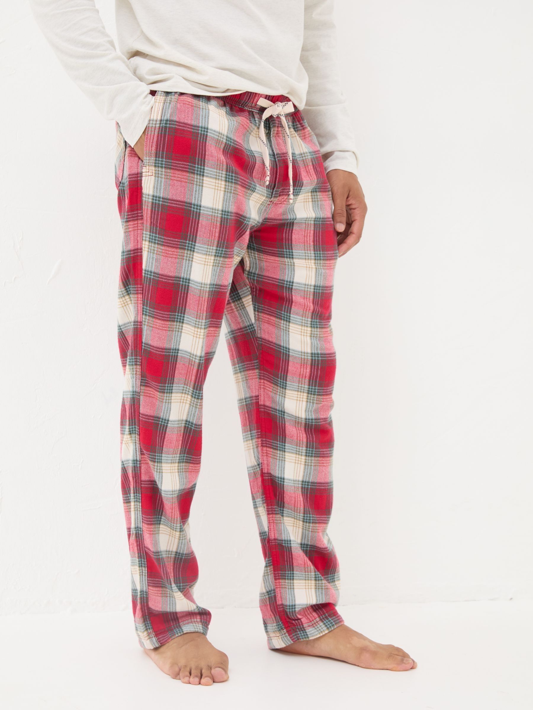 Bramber Red Check Pyjama Bottoms (E27506) | €29