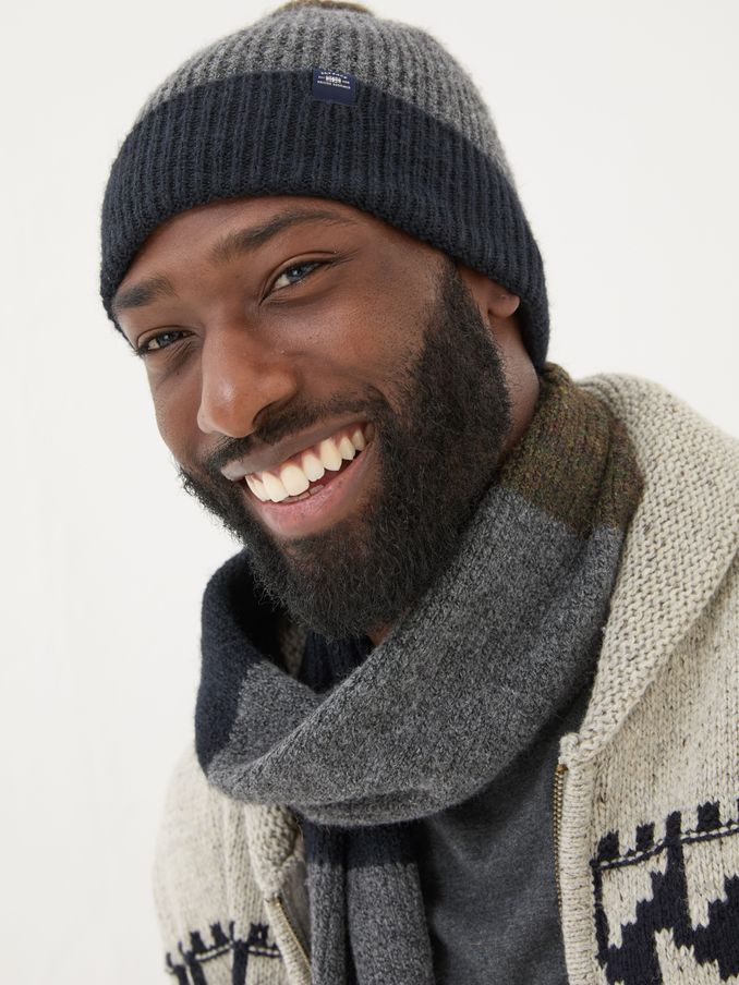 Navy Leo Beanie (E28666) | €15