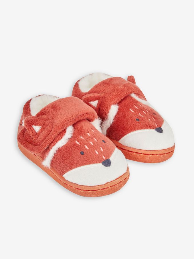 Orange Fox Slipper Shoes (E28711) | $28