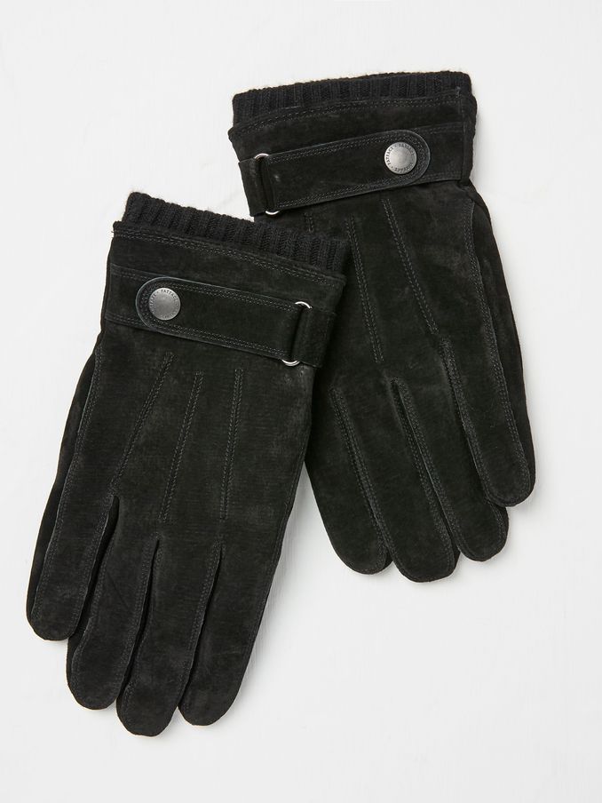 Black Suede Gloves (E30500) | €21