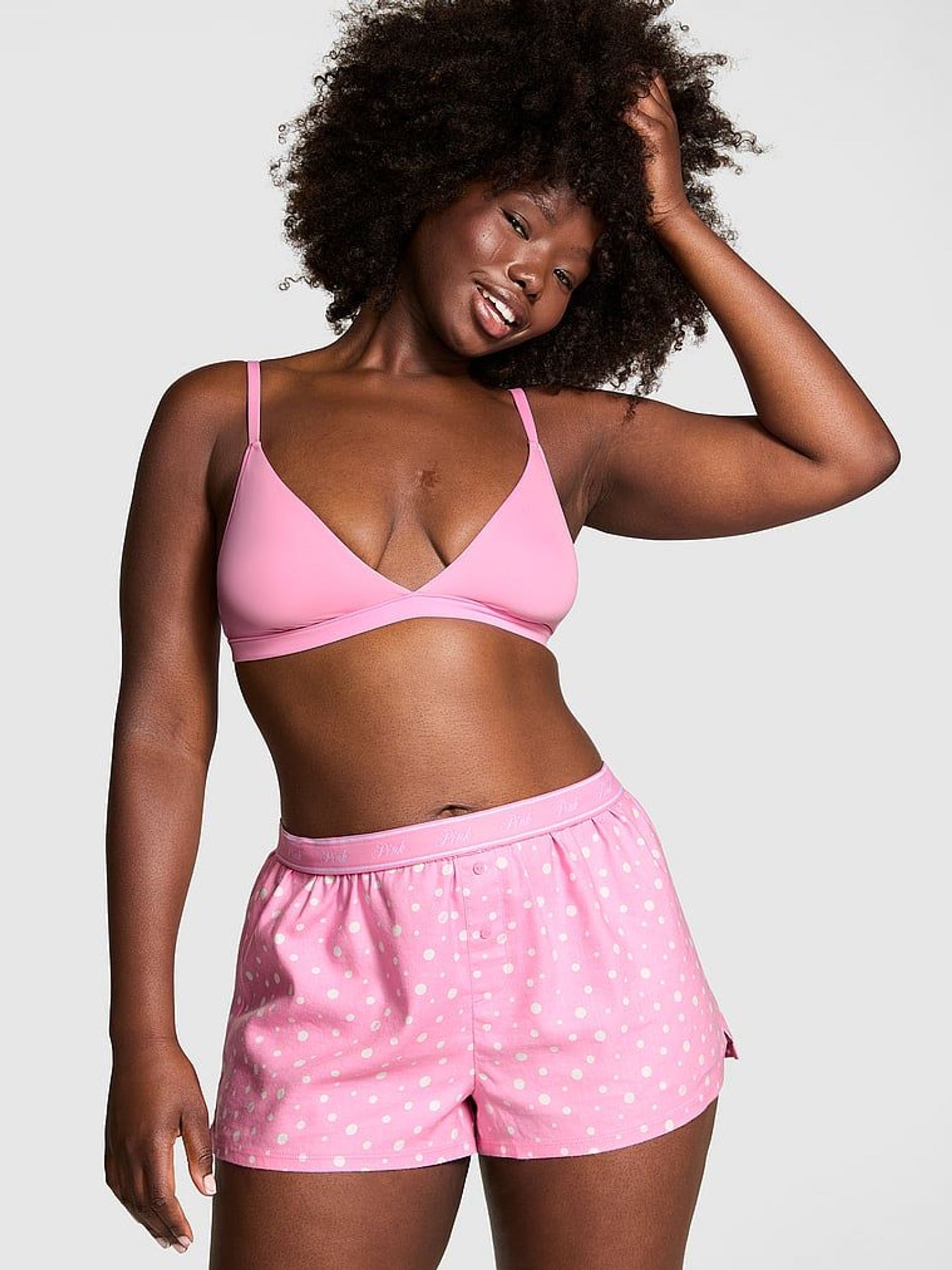 Moonstone Pink Short Pyjama Bottoms (E31171) | €29
