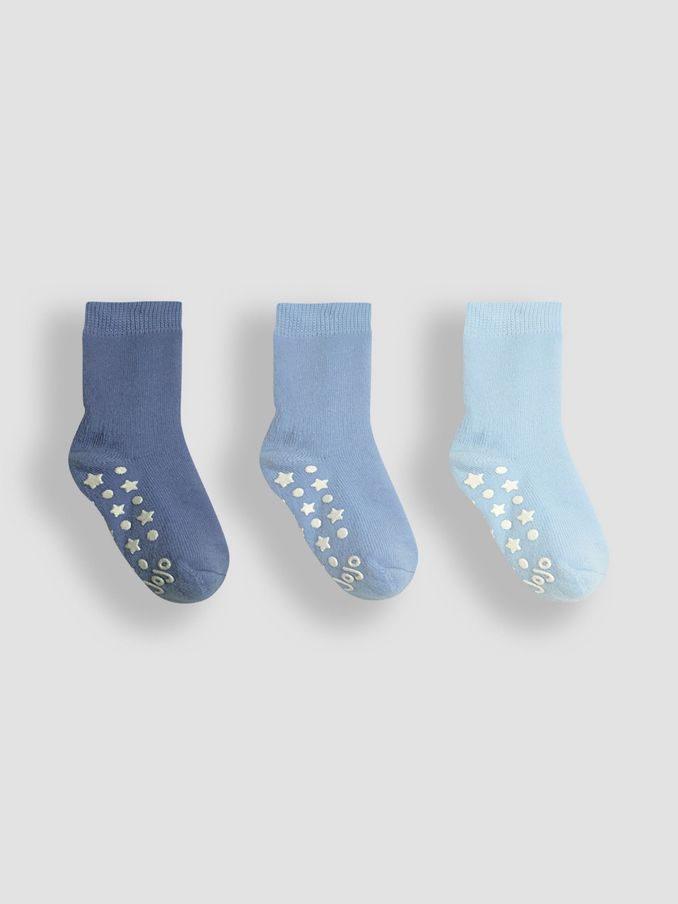 Natural Blue 3-Pack Extra Thick Socks (E35746) | $18