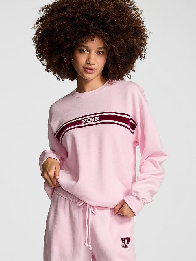 Pink Tulip Fleece Sweatshirt (E43451) | €45