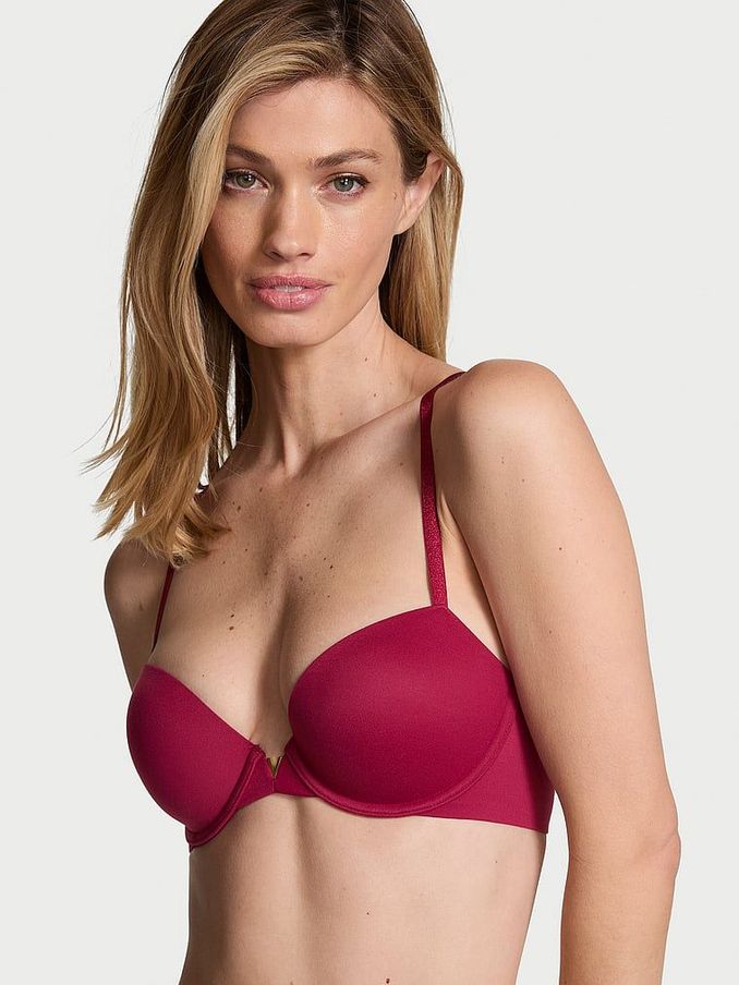 Campari Red Lightly Lined Demi Bra (E43455) | €52
